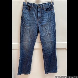 Uniqlo Boyfriend Kaihara Jeans - high rise straight 28